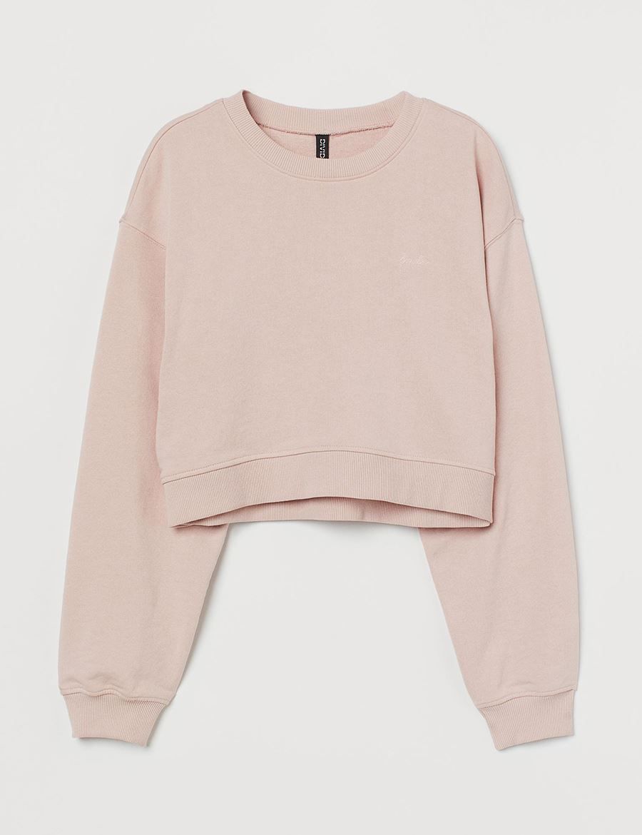 Slika Cropped sweatshirt