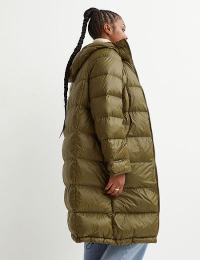 Slika Knee-length Down Jacket