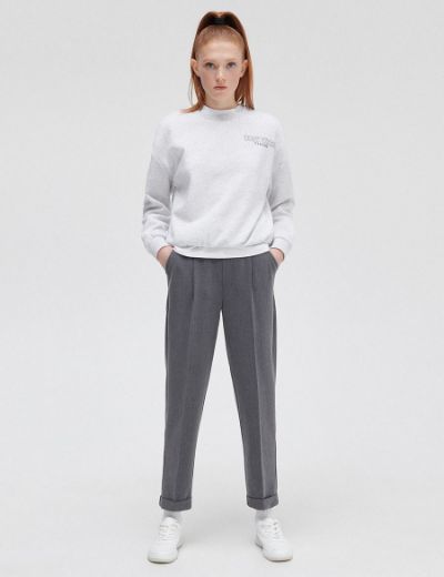 Slika Casual High Waist Pants 